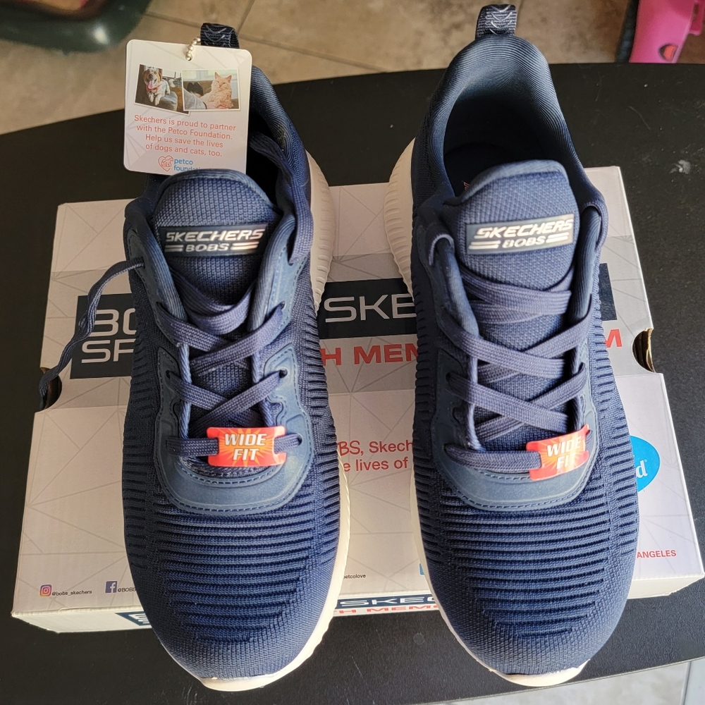 Brand New Skechers Bob's Sport with memory foam sneakers. Size 7.5 women's.